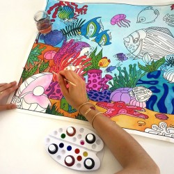 Aquarellum géant - Fonds...