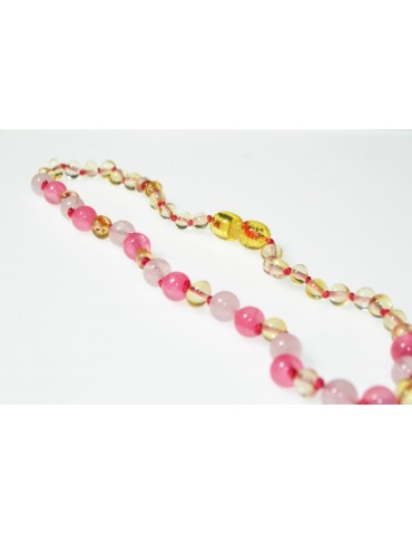 Collier Bébé Ambre et...