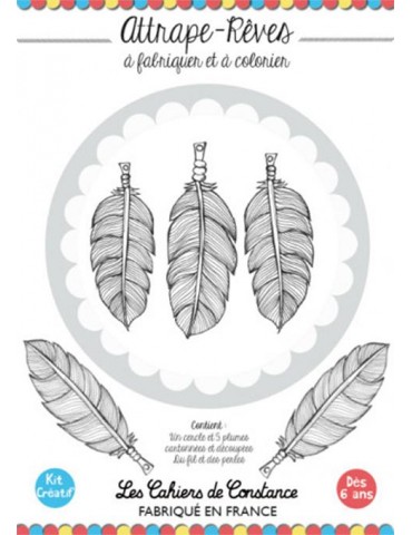 Attrape-rêves à colorier