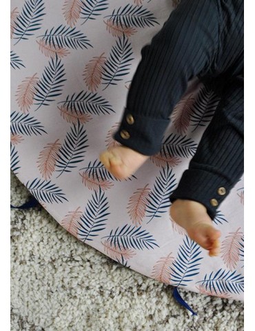 Tapis de jeu Feuillage rose