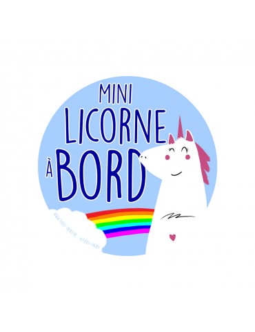 Sticker voiture "Mini...