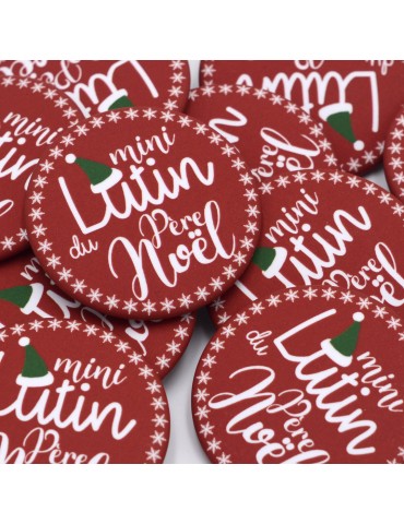 Mini badge "Lutin du père...