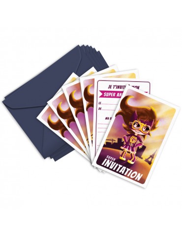 Super invitation super girl