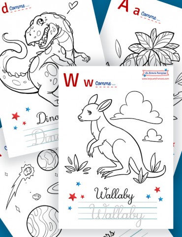 Abécédaire à colorier -...