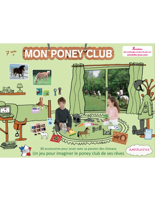 Mon poney club - jeux d'imitation fabriqué en france - La licorne française - les jouets français