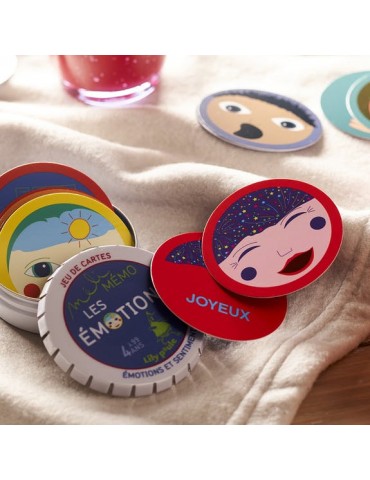 Les émotions - Jeu de cartes
