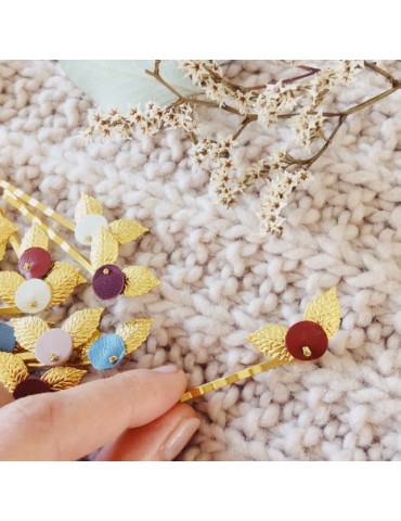 Barrette dorée - Les Jolies...