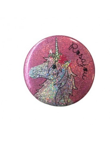 Miroir de poche Licorne...