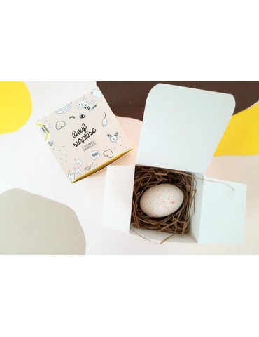 Oeuf message à craquer