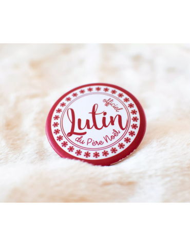 Mini badge "Lutin du père...