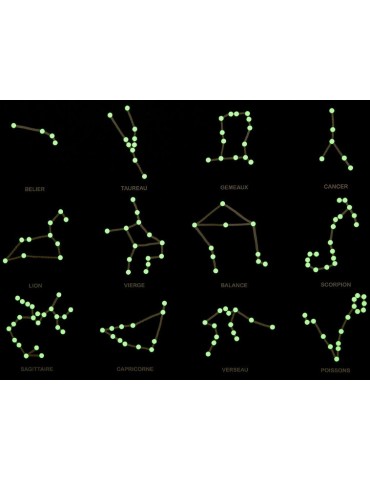 Dessine les constellations...